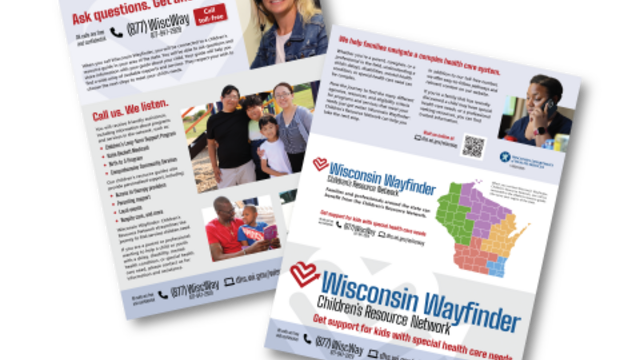 Cover Preview of Wisconsin Wayfinder Brochure, P-03539a