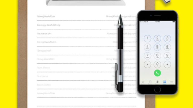 Clipboard, form, pen, whistle, and calculator