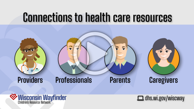 Thumbnail Image of the Wisconsin Wayfinder: Resources for Providers and Professionals Video