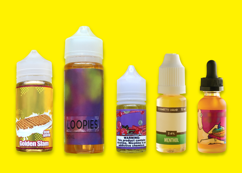 e-Cigarettes flavor containers