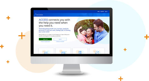 Access home page image