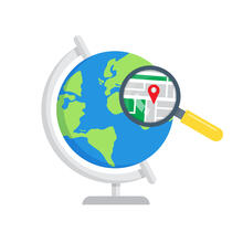 GPS Search Icon