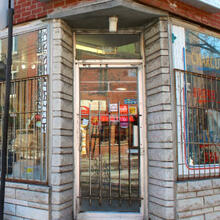 Neighborhood corner store front
