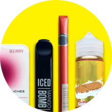 Flavored vaping products