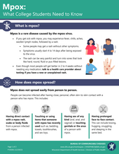 Monkeypox: What college students need to know