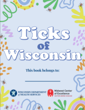 Ticks of Wisconsin Activity book cover