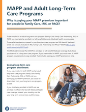 MAPP and Adult Long-Term Care Programs