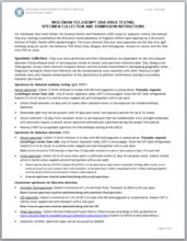 Zika Testing Fee Exempt
