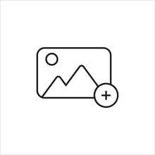 Illustration of a placeholder to add an image