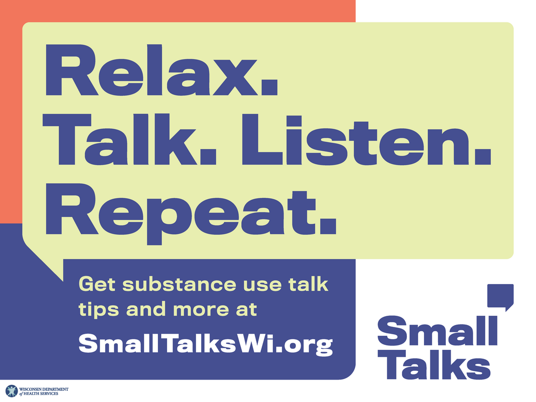 Small Talks Lawn Sign