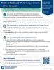 Federal Medicaid Work Requirement: How to Meet It, P-03809B cover