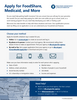 How to Apply Flyer, P-03706